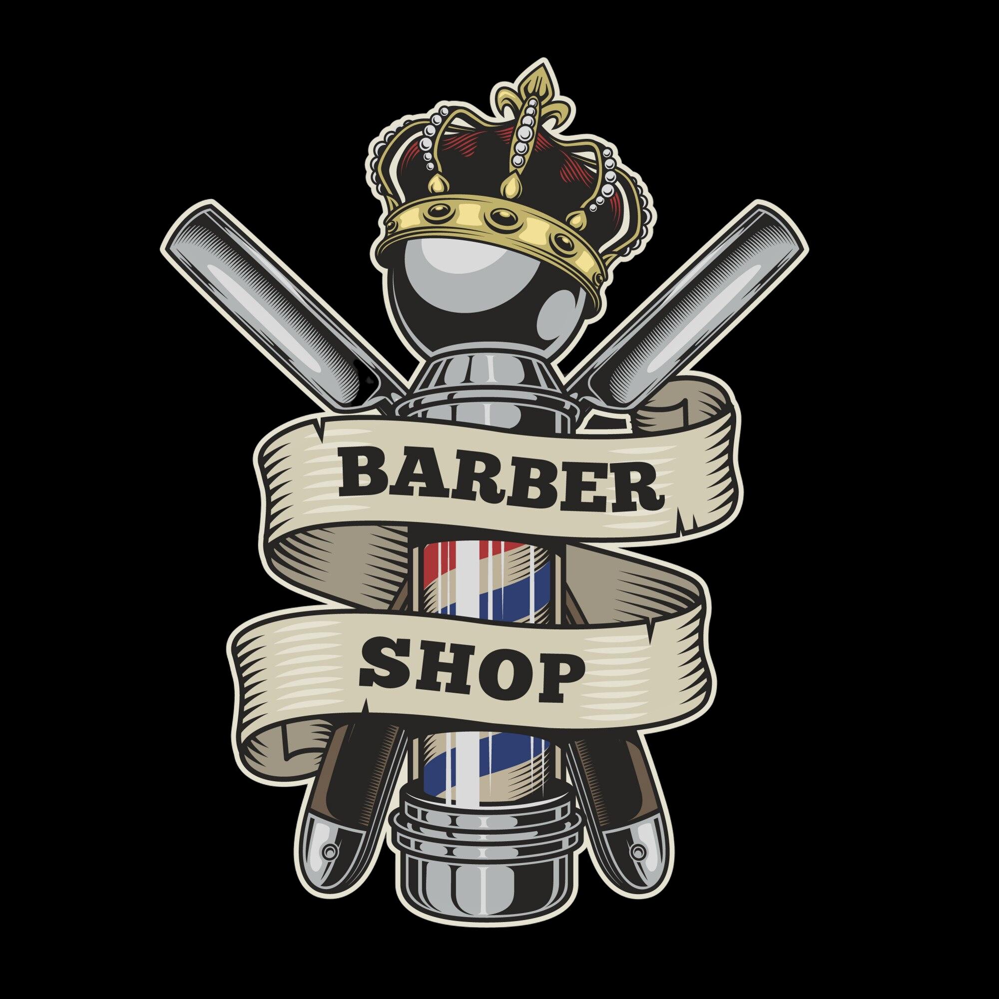 Logo Barbearia RP